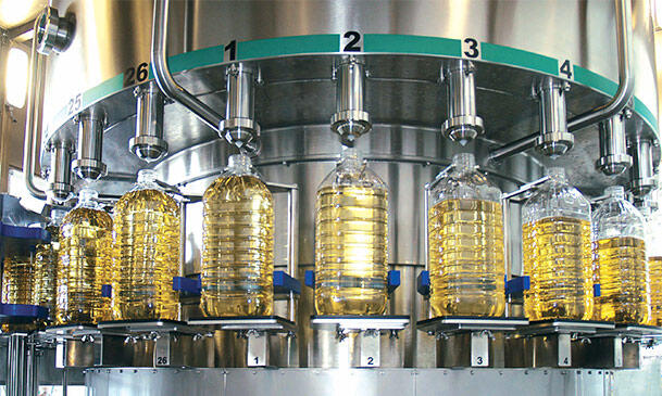 Refined Sunflower Oil Production Line Industrial bottling line for refined sunflower oil (RBD) in 5L containers for export and bulk supply